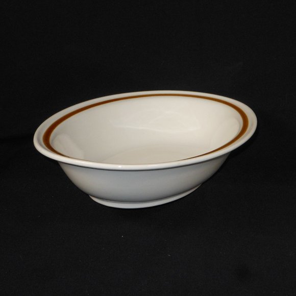 oval vegetable Serving Bowl. Mountain Wood Collection Japan - Picture 3 of 5